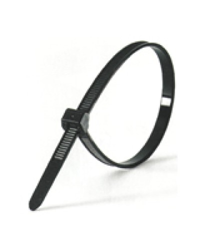 Хомут кабельный 4,8x250 мм, черный (100 шт/уп) Экопласт 45252BL в Белгороде Стяжки-хомуты Pintop.ru