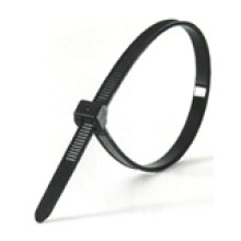 Хомут кабельный 4,8x300 мм, черный (100 шт/уп) Экопласт 45302BL