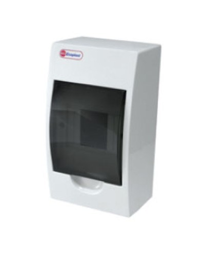 Шкаф настенный с дверцей, 6 модулей, IP40 Экопласт 46106 в Белгороде Боксы для автоматов Pintop.ru