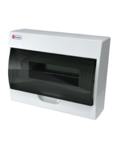 Шкаф настенный с дверцей, 24 модулей, IP40 Экопласт 46124 в Белгороде Боксы для автоматов Pintop.ru