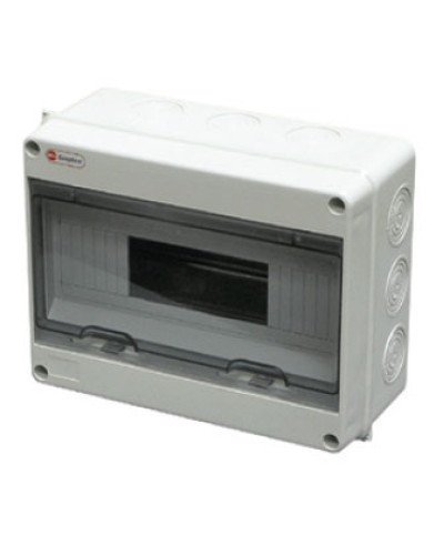 Шкаф настенный, 18 модулей, IP65 Экопласт 46418 в Белгороде Боксы для автоматов Pintop.ru