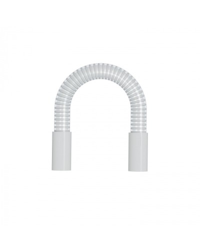 Гибкий переход для трубы диам. 25мм, длина 30см, цвет белый (49415W) в Белгороде Повороты, муфты, тройники Pintop.ru