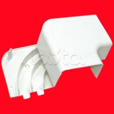 Угол плоский 100х55 с задней стенкой и разделителем для кабель-канала серии ARC-LAN Экопласт 576311