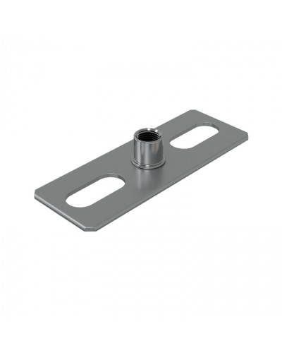 Пластина опорная с гайкой М8 (1уп=150шт) Экопласт (59920) в Белгороде Аксессуары для лотков Pintop.ru