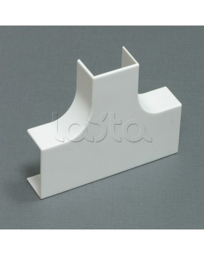 Тройник плавный стандарт TIA 60х40 мм Экопласт 76415R в Белгороде Аксессуары для кабель-канала Pintop.ru