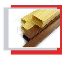 Миниканал 16x16 серия MEX (коричневый) Экопласт 77002В-2