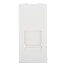 Накладка для розетки телефонной, компьютерной RJ, 45х22,5 мм (белый) LK45 Экопласт (853104)