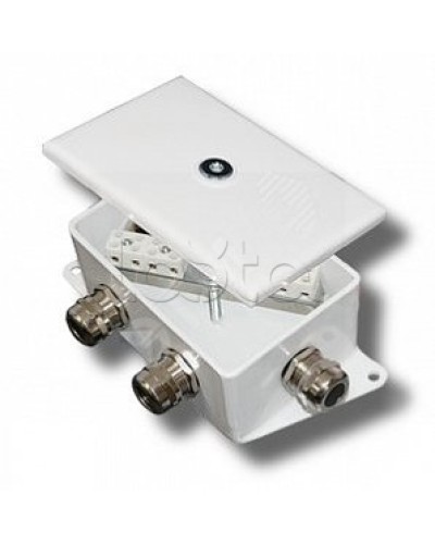 Коробка монтажная огнестойкая Гефест КМ-О (10к)-IP66-d, четыре ввода 120х80х68 в Белгороде Распределительные коробки Pintop.ru