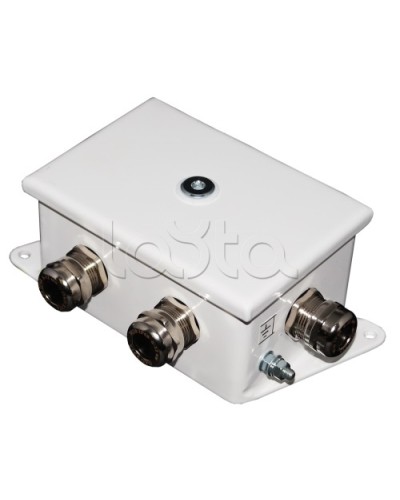 Коробка монтажная огнестойкая Гефест КМ-О (12к)-IP66-d, пять вводов 120х80х68 в Белгороде Распределительные коробки Pintop.ru