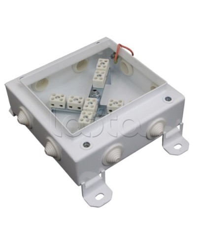 Коробка монтажная огнестойкая Гефест КМ-О (16к*10,0)-IP66 1515, 8 вводов 150х150х60 в Белгороде Распределительные коробки Pintop.ru