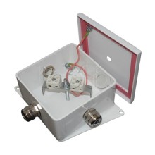 Коробка монтажная огнестойкая Гефест КМ-О (4к*6,0)-IP66-120х120, шесть вводов