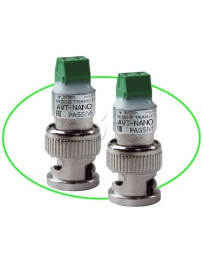 Комплект пассивных приемопередатчиков Инфотех AVT-Nano Passive M в Белгороде Видеоусилители, Модуляторы, Делители Pintop.ru