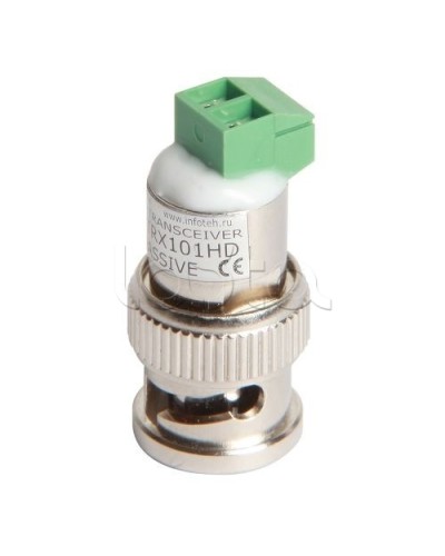 Приемопередатчик AHD/CVI/TVI видеосигнала миниатюрный пассивный Инфотех AVT-TRX101HD в Белгороде Видеоусилители, Модуляторы, Делители Pintop.ru