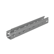 Лоток перфорированный 50х50х1,0 L2000 мм "Быстрый монтаж ПЛЮС" HD85 КМ-профиль (LPplus50-50-1.0-2000 HD85)