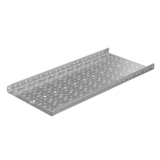 Лоток перфорированный 50х500х1,5 L5000 мм "Быстрый монтаж ПЛЮС" HD85 КМ-профиль (LPplus50-500-1.5-5000 HD85)