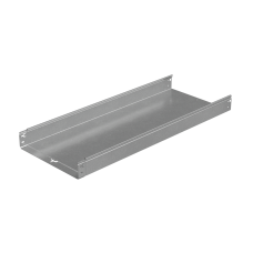Лоток неперфорированный 80х400х1,0 L3000 мм "Быстрый монтаж ПЛЮС" HD85 КМ-профиль (LNplus80-400-1.0-3000 HD85)