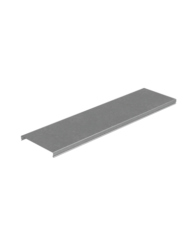 Крышка лотка 150х0,8 L3000 мм ПЛЮС INOX304 КМ-Профиль (KLplus150-0.8-3000 INOX304) в Белгороде Аксессуары для лотков Pintop.ru