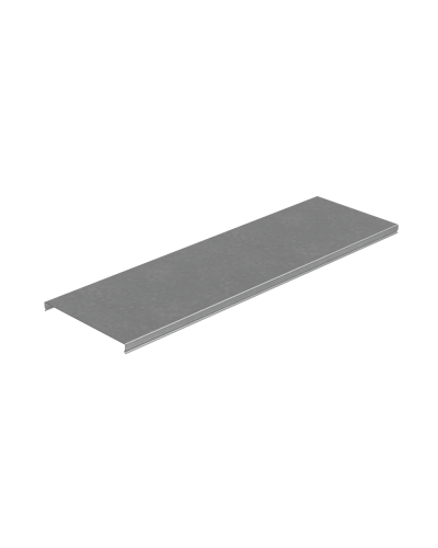 Крышка лотка 200х1,0 L2000 мм ПЛЮС КМ-Профиль (KLplus200-1.0-2000) в Белгороде Аксессуары для лотков Pintop.ru