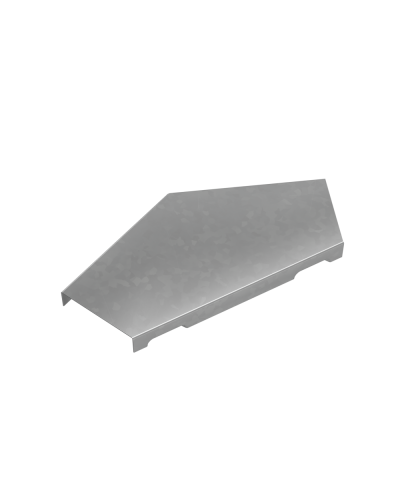 Крышка горизонтального угла 45 гр. 50 мм ПЛЮС КМ-профиль (KGLplus45-50) в Белгороде Аксессуары для лотков Pintop.ru