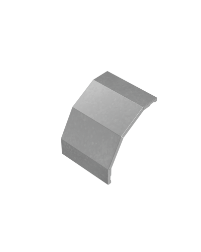 Крышка внешнего вертикального угла 90 гр. 200 мм ПЛЮС HD85 КМ-профиль (KVLplus90-200 HD85) в Белгороде Аксессуары для лотков Pintop.ru