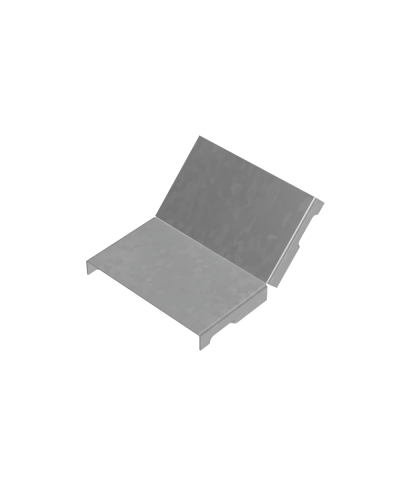 Крышка внутреннего вертикального угла 45 гр. 100 мм ПЛЮС HD85 КМ-профиль (KNLplus45-100 HD85) в Белгороде Аксессуары для лотков Pintop.ru