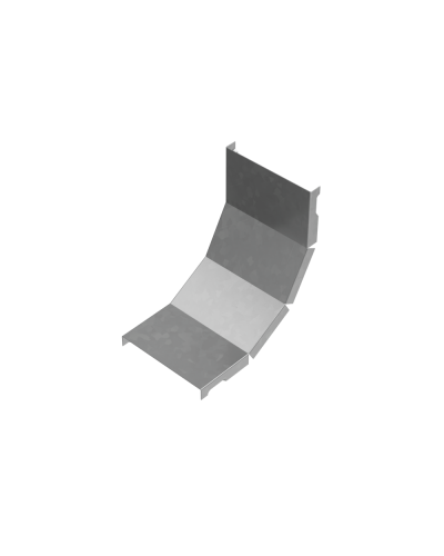 Крышка внутреннего вертикального угла 90 гр. 100 мм ПЛЮС КМ-профиль (KNLplus90-100) в Белгороде Аксессуары для лотков Pintop.ru