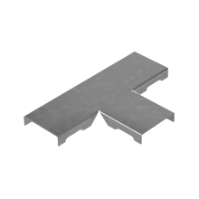 Крышка Т-отвода прямого 50 мм "ПЛЮС" КМ-профиль (KPTDplus50)