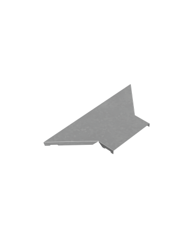 Крышка Т-ответвителя 150 мм ПЛЮС КМ-Профиль (KTUplus150) в Белгороде Аксессуары для лотков Pintop.ru