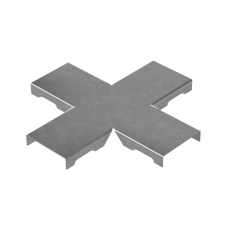 Крышка Х-разветвителя прямого 50 мм "ПЛЮС" HD КМ-профиль (KPXDplus50 HD)