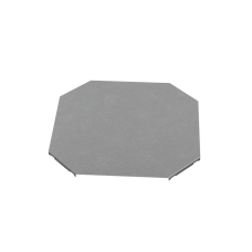 Крышка Х-разветвителя 300 мм "ПЛЮС" INOX304 КМ-Профиль (KXDplus300 INOX304)