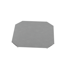 Крышка Х-разветвителя 400 мм "ПЛЮС" КМ-Профиль (KXDplus400)