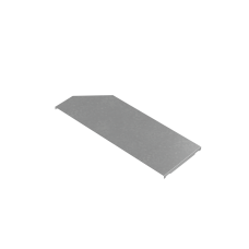 Крышка переходника правого 400-500 мм "ПЛЮС" INOX304 КМ-Профиль (KPDplus400-500-R INOX304)