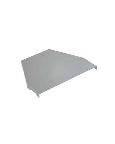 Крышка переходника центрального 50-100 мм КМ-Профиль (KPD50-100-C) в Белгороде Аксессуары для лотков Pintop.ru