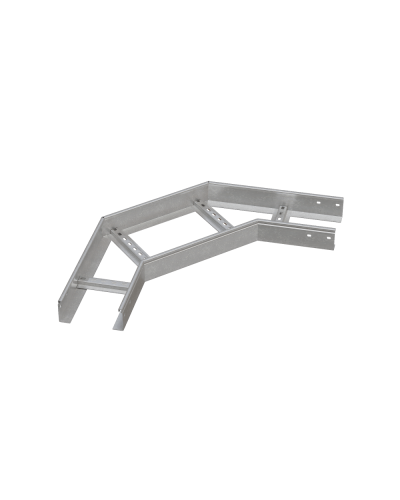 Угол лестничный горизонтальный 90 гр. 80х500х1,5 мм INOX304 N КМ-Профиль (LGL90-80-500-1.5 INOX304 N) в Белгороде Аксессуары для лотков Pintop.ru