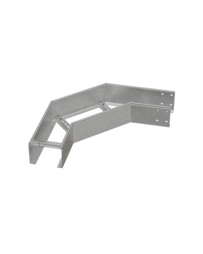 Угол лестничный горизонтальный 90 гр. 150х200х1,2 мм HD85 N КМ-профиль (LGL90-150-200-1.2 HD85 N) в Белгороде Аксессуары для лотков Pintop.ru