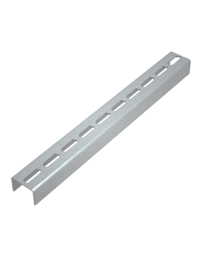 Швеллер 50х100х2,0 L2500 мм INOX304 КМ-Профиль (P50-100-2.0-2500 INOX304) в Белгороде Аксессуары для лотков Pintop.ru