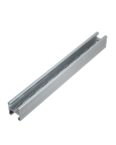 Страт-профиль двойной 41х21 L2600 мм s:1,5 HD85 КМ-профиль (2STP41-21-2600 HD85) в Белгороде Аксессуары для лотков Pintop.ru