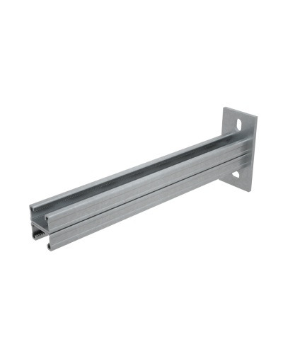 Страт-консоль двойная усиленная 41х21 L300 s:2,5 мм КМ-Профиль (2KSSU21-300) в Белгороде Аксессуары для лотков Pintop.ru