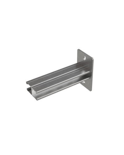 Страт-консоль двойная усиленная развернутая 41х41 L150 s:2,5 мм КМ-профиль (2KSSUR41-150) в Белгороде Аксессуары для лотков Pintop.ru