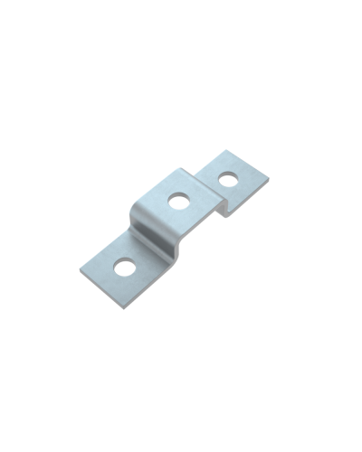 Прямоугольная скоба для страт-профиля 41х21 мм КМ-Профиль (PS41-21) в Белгороде Держатели, клипсы, скобы Pintop.ru