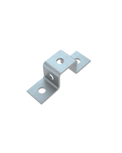 Прямоугольная скоба для страт-профиля 41х41 мм КМ-Профиль (PS41-41) в Белгороде Держатели, клипсы, скобы Pintop.ru