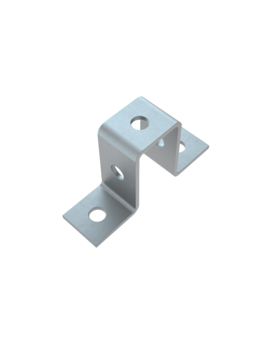 Прямоугольная скоба для страт-профиля 41х72 мм КМ-профиль (PS41-72) в Белгороде Держатели, клипсы, скобы Pintop.ru