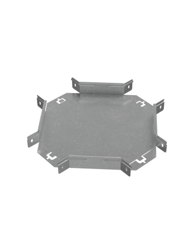 Х-разветвитель 50х150 мм ПЛЮС HD85 КМ-профиль (XDplus50-150 HD85) в Белгороде Аксессуары для лотков Pintop.ru