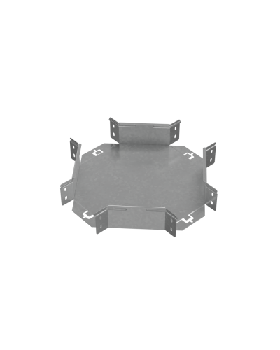 Х-разветвитель 80х150 мм ПЛЮС HD85 КМ-профиль (XDplus80-150 HD85) в Белгороде Аксессуары для лотков Pintop.ru