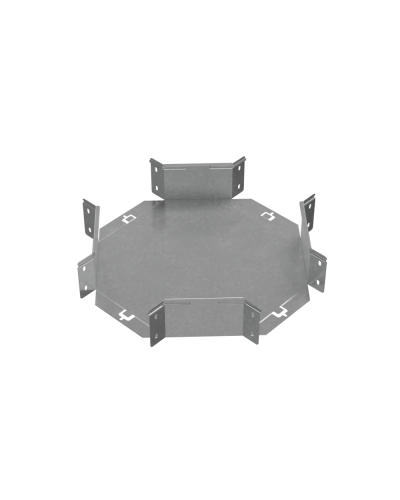 Х-разветвитель 100х200 мм ПЛЮС HD85 КМ-профиль (XDplus100-200 HD85) в Белгороде Аксессуары для лотков Pintop.ru