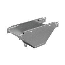 Т-ответвитель переходник 50х300-200 мм верт. c разворотом трассы на 90 гр. "ПЛЮС" (нижняя часть меньше исходной) HD КМ-Профиль (TDPSplus90-50-300-200 HD)