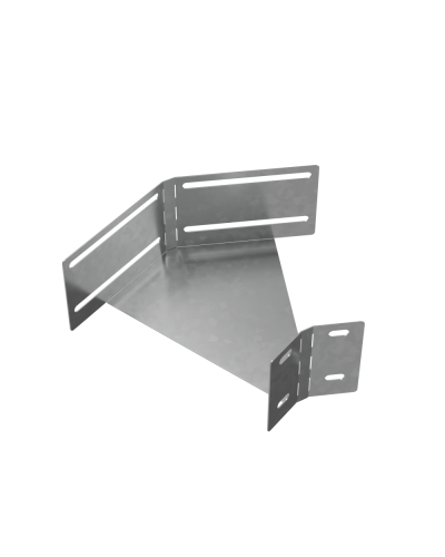 Изменяемый горизонтальный угол 0-45 гр. 80х400 мм ПЛЮС INOX304 КМ-Профиль (IGLplus80-400 INOX304) в Белгороде Аксессуары для лотков Pintop.ru