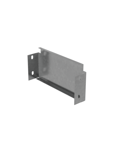 Заглушка лотка 80х150 мм ПЛЮС INOX304 КМ-Профиль (ZUplus80-150 INOX304) в Белгороде Аксессуары для лотков Pintop.ru