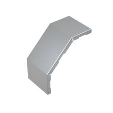 Крышка внешнего вертикального угла 90 гр. 200 мм КМ-Профиль (KVL90-200)