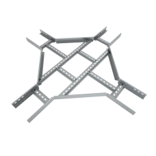 Х-разветвитель лестничный 100х300х1,2 мм HD85 КМ-профиль (LXD100-300-1.2 HD85)